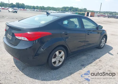 2012 Hyundai Elantra Gls (Ulsan Plant) z USA, uszkodzony, nr VIN KMHDH4AE1CU423934